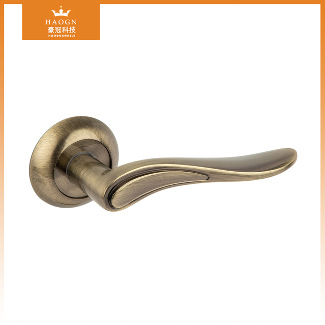 Aluminium Door Handle On Rosette322