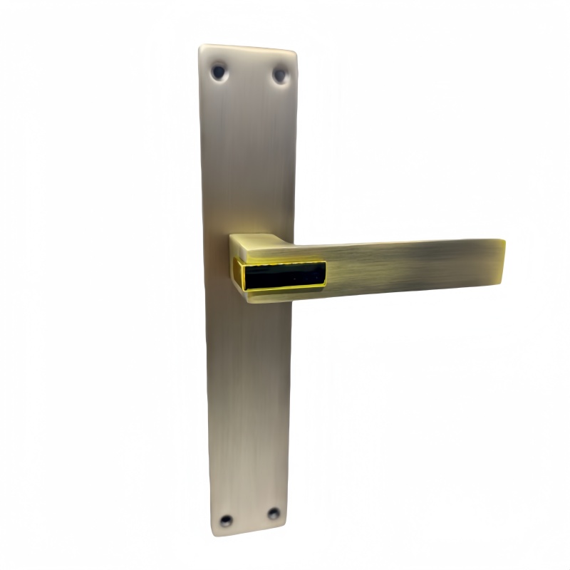door lock aluminium panel