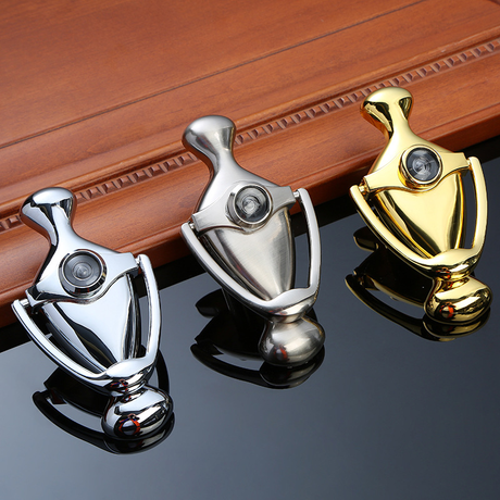 Classic Stainless Steel Rose Door Handle Lock Knobs Handle Door Knocker Handle with Pulling Antique Finish